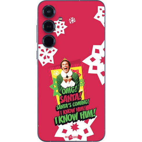 Elf OMG Santas Coming Galaxy A36 5G Skin